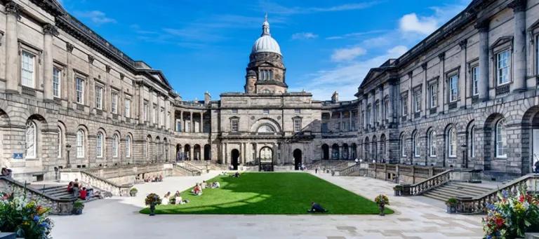 A photo of the University's Old College